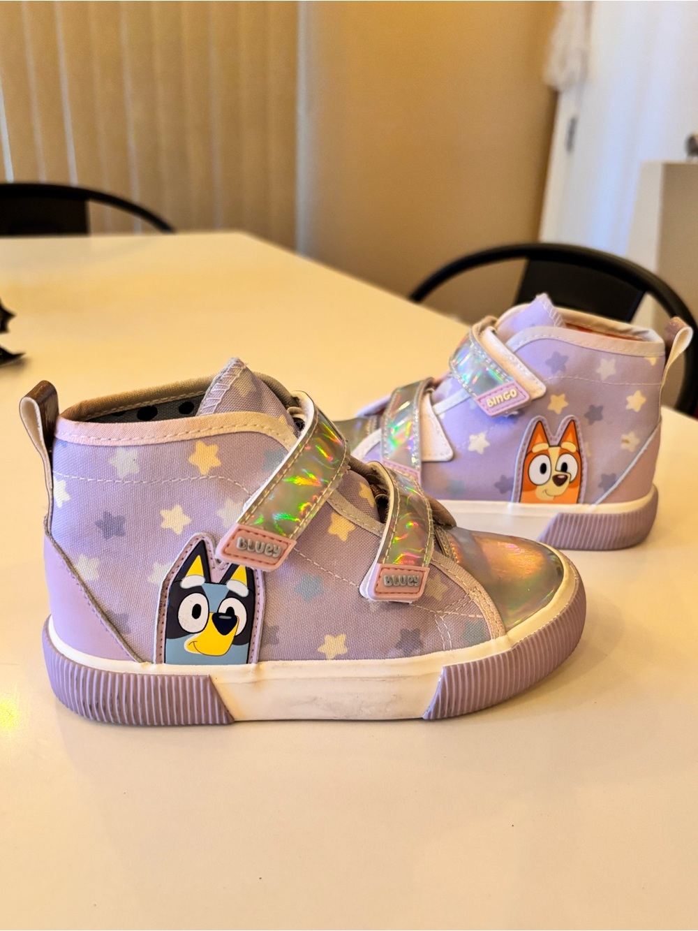 Little Kids BLUEY High-Top Sneakers size 11